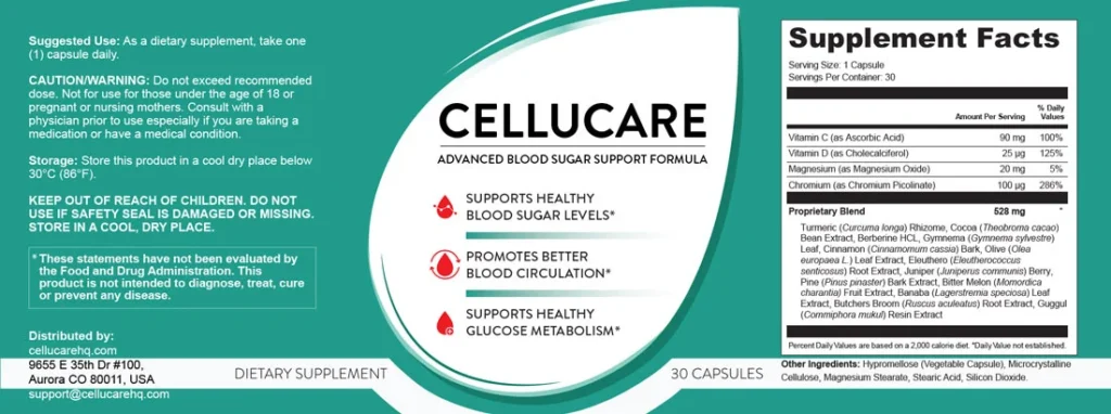 How to Use Cellucare Blood Sugar Supplement